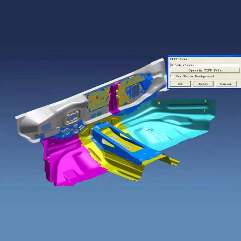 Razicí raznice pro montáž předního panelu automobilů