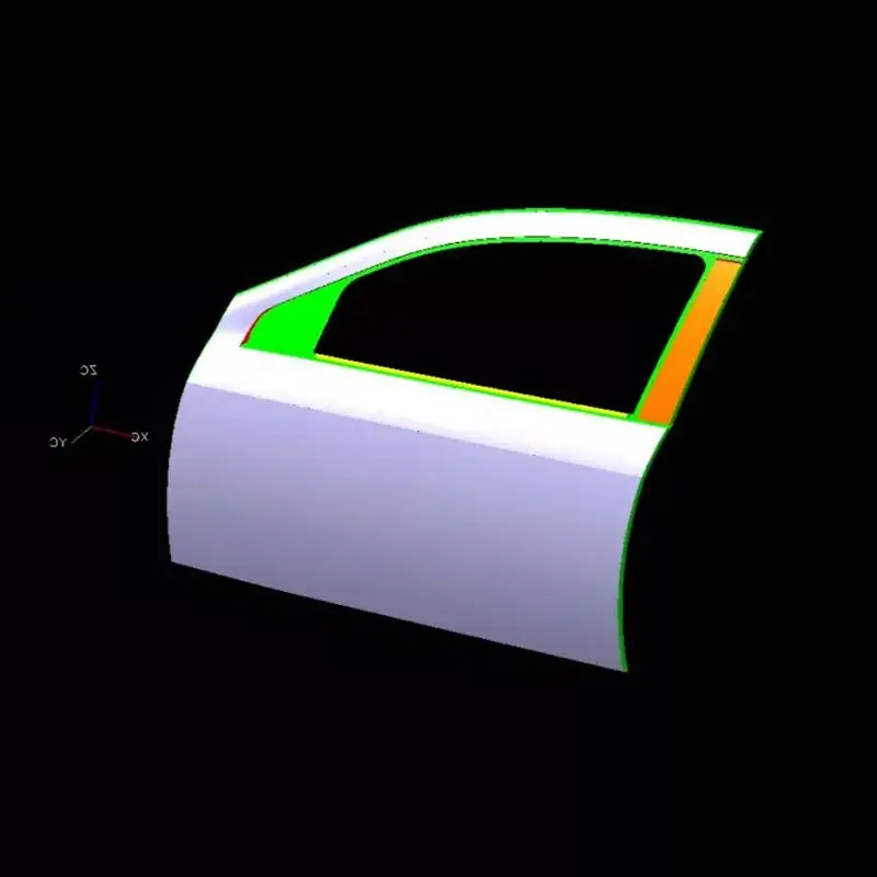 Automotive Left Front Door Outer Panel Lising Die