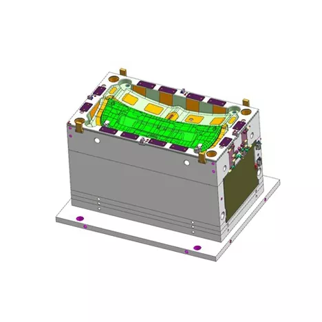 Automobilová vstřikovací forma obložení zadních dveří zavazadlového prostoru